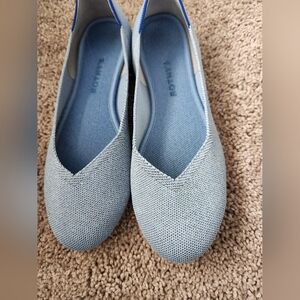 Rothy's Something Blue Flats Size 9.5